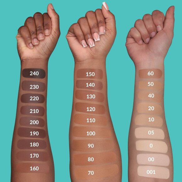 Thread Beauty Face It Foundation Set of 3 Stick 10 Light Cool Makeup lightweight - Picture 4 of 4